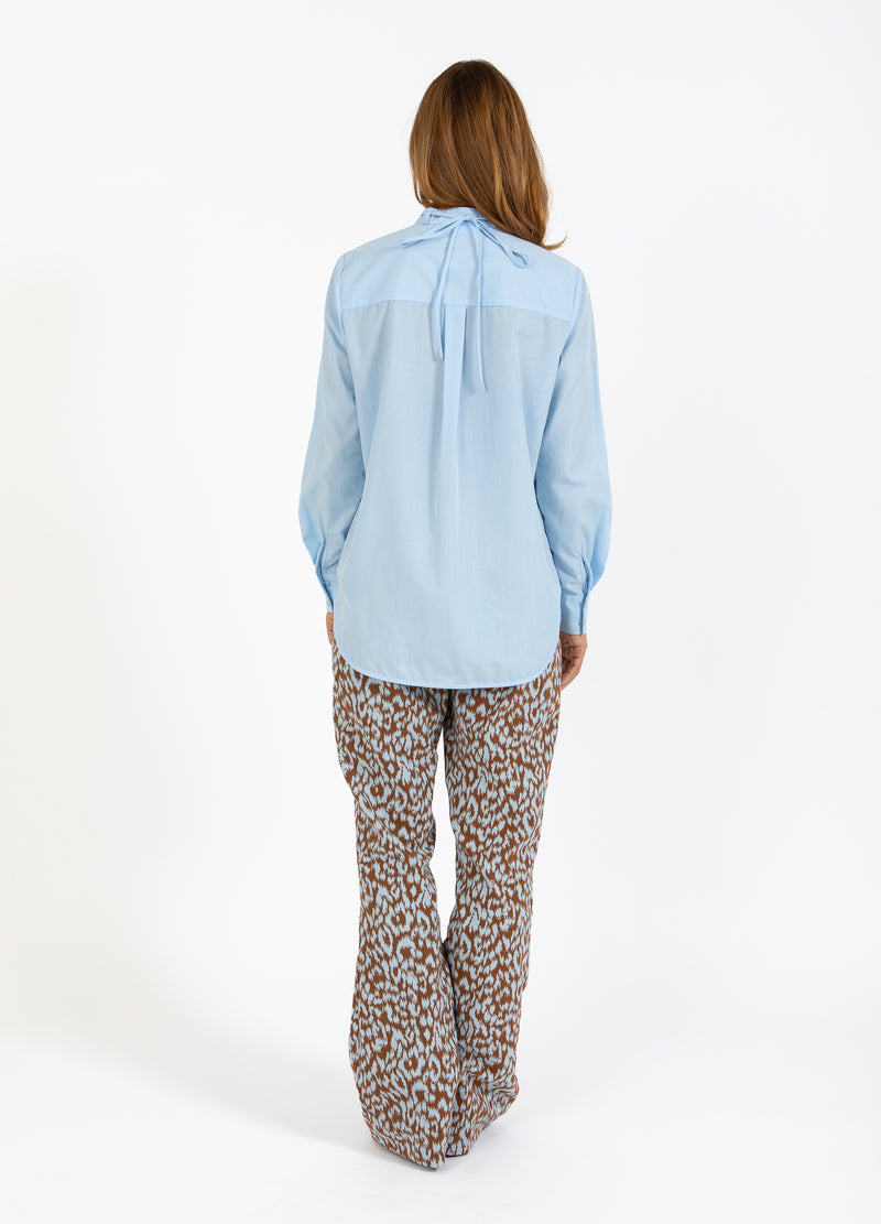 Coster Copenhagen SHIRT MIT ROSENKETTE Shirt/Blouse Arctic blue - 553