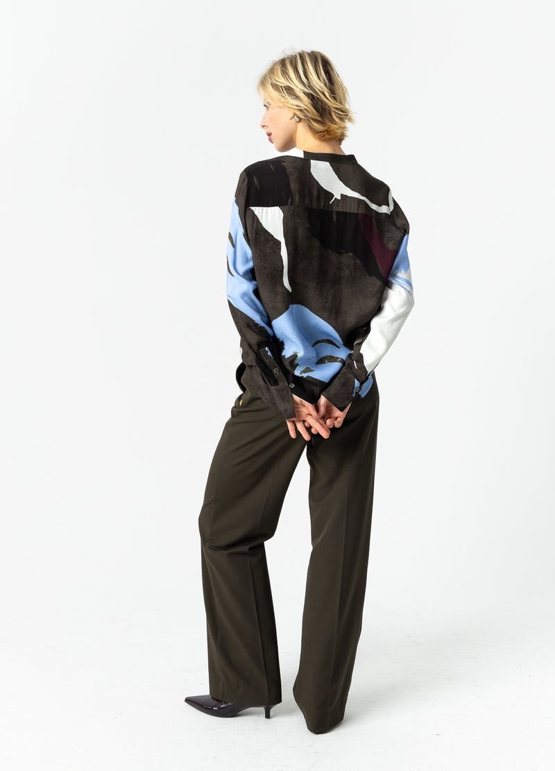 Coster Copenhagen SHIRT MIT SCHATTEN-GRAFIKDRUCK Shirt/Blouse Shadow graphic print - 955