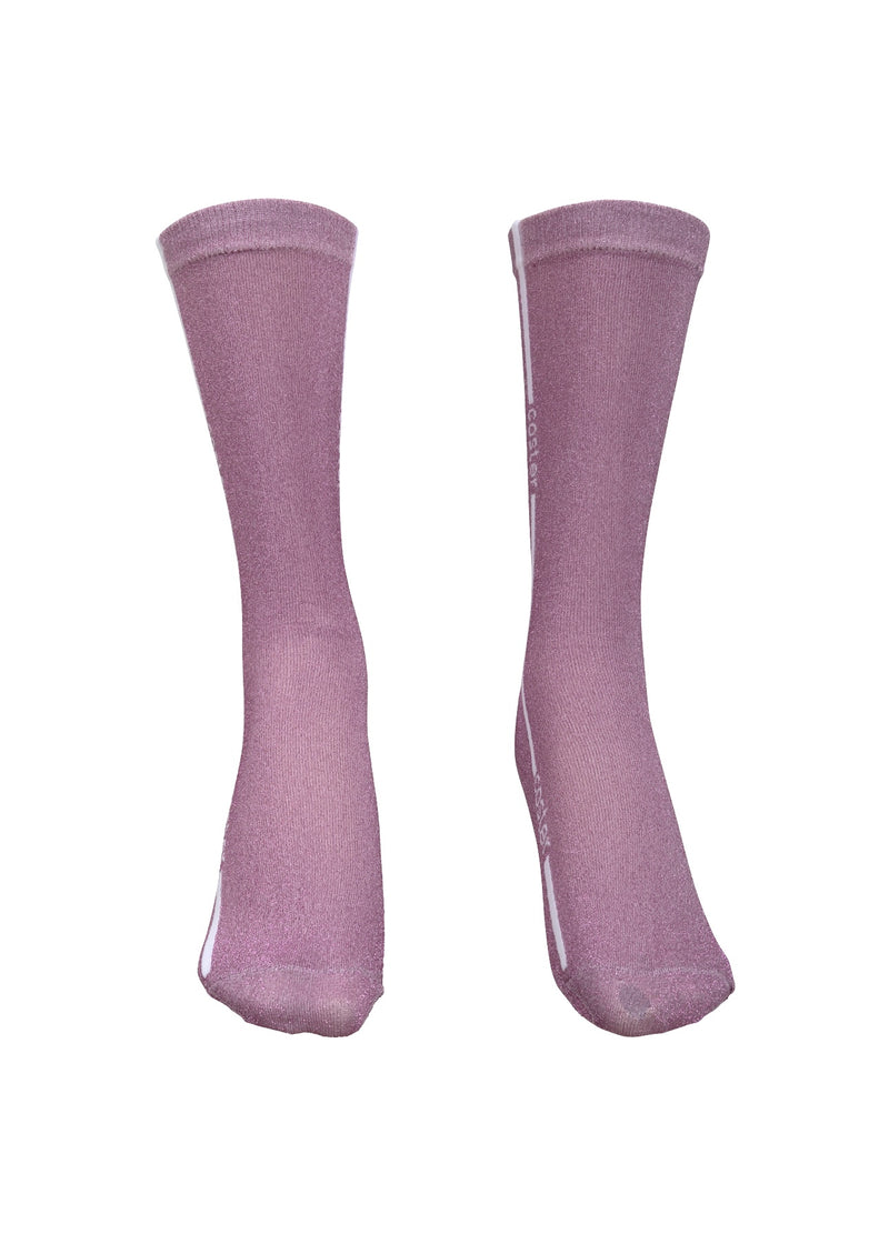 Coster Copenhagen SOCKEN MIT GLITZER Accessories Magenta glitter - 687