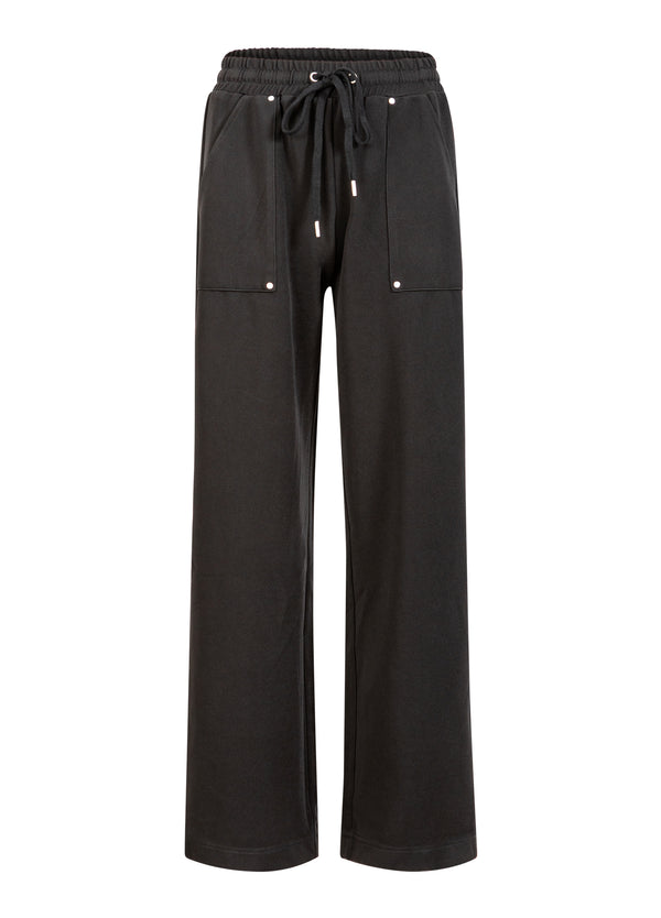 Coster Copenhagen SPORTLICHE HOSE - SILLE PASSFORM Pants Black - 100