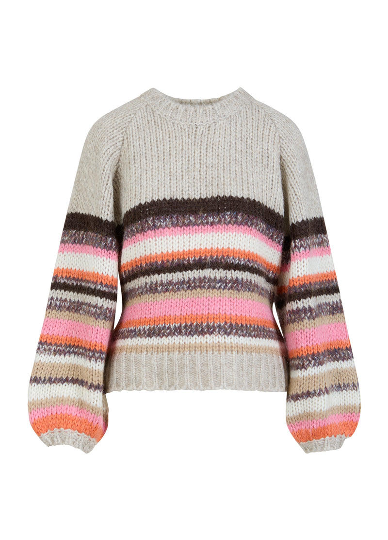 Coster Copenhagen STRICKEN IN MEHRFARBEN Knitwear Multi stripes - 907