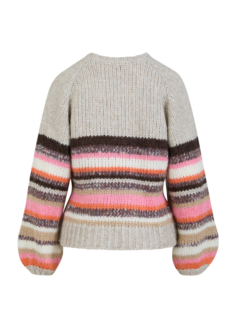 Coster Copenhagen STRICKEN IN MEHRFARBEN Knitwear Multi stripes - 907