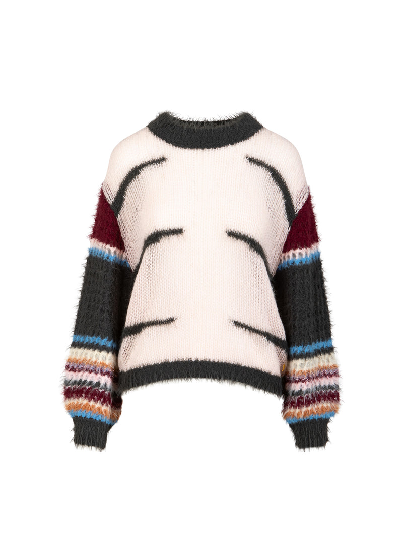 Coster Copenhagen STRICKEN MIT HÄKELÄRMELN Knitwear Mix - 999