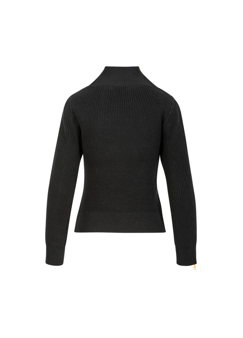Coster Copenhagen STRICKEN MIT HOHEM HALS UND REISSVERSCHLUSS Knitwear