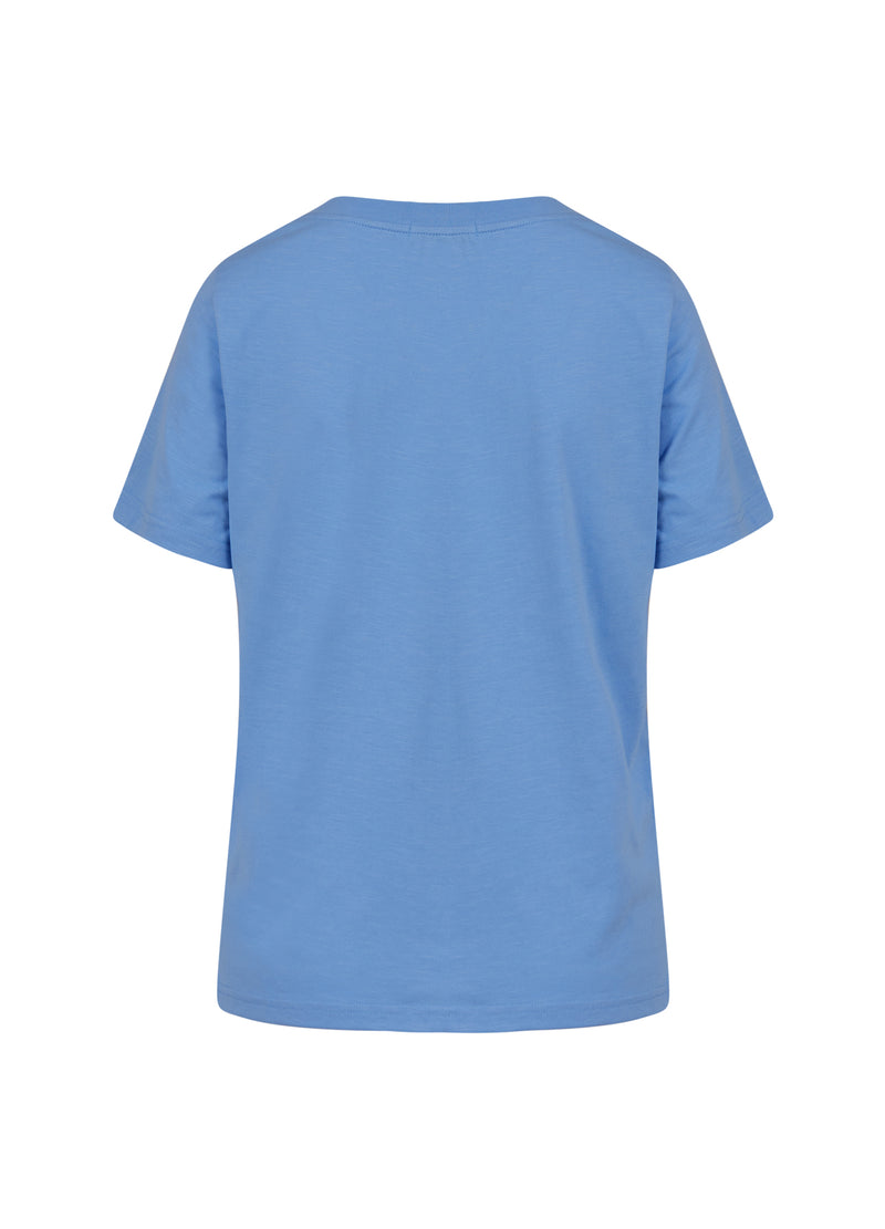 Coster Copenhagen T-SHIRT MIT FLÜGEL T-Shirt Bright sky blue - 503