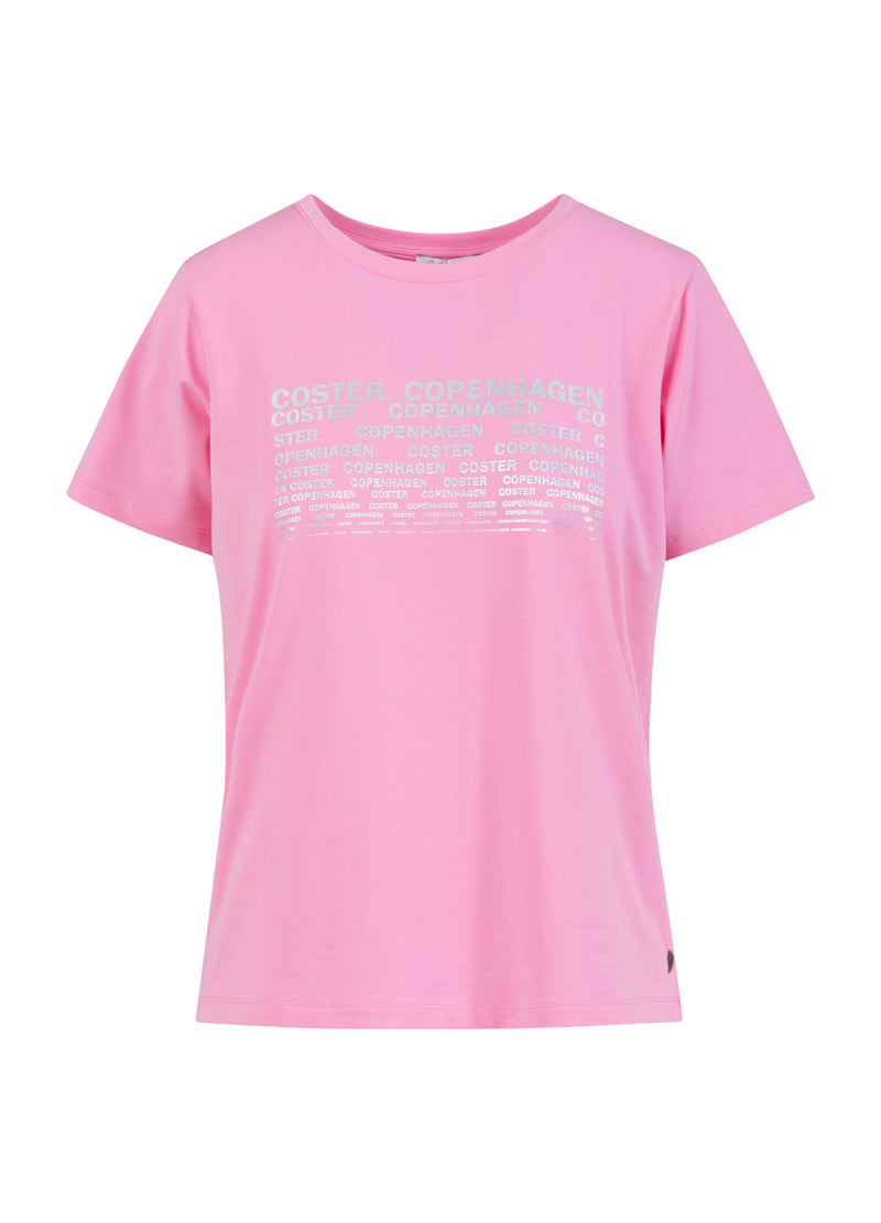 Coster Copenhagen T-SHIRT MIT LOGO - MITTELÄRMEL T-Shirt Bubble pink - 690