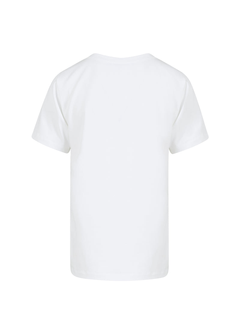 Coster Copenhagen T-SHIRT MIT LOGO - MITTELÄRMEL T-Shirt White - 200