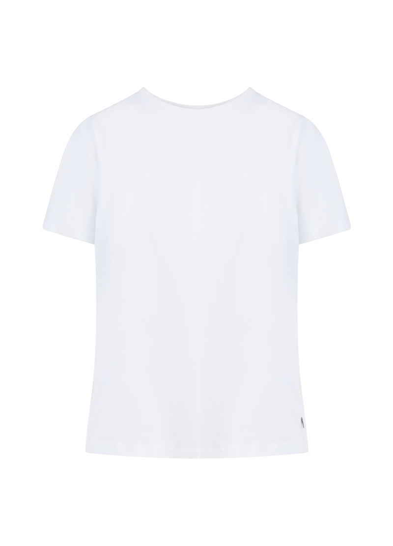 Coster Copenhagen T-SHIRT MIT RUNDHALS - KURZE ÄRMEL T-Shirt White - 200