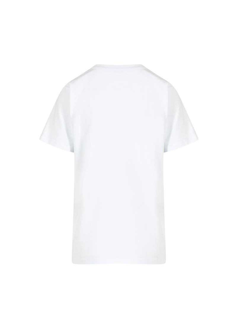 Coster Copenhagen T-SHIRT MIT STRASSSTEINEN Shirt/Blouse White - 200