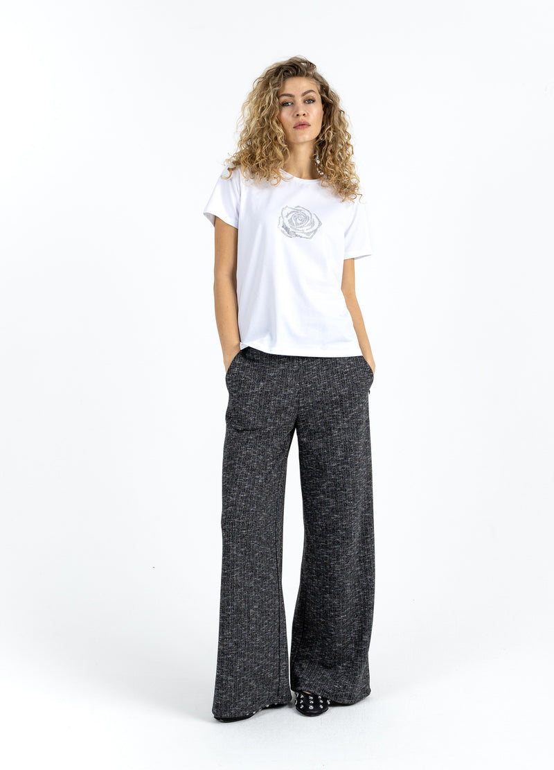Coster Copenhagen T-SHIRT MIT STRASSSTEINEN Shirt/Blouse White - 200