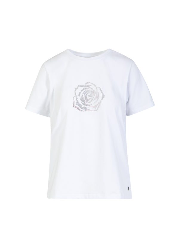 Coster Copenhagen T-SHIRT MIT STRASSSTEINEN Shirt/Blouse White - 200