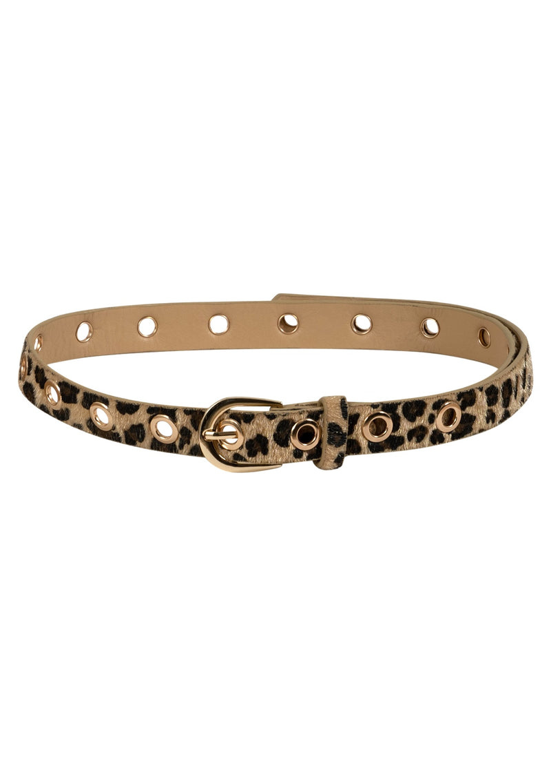 Coster Copenhagen TIERMUSTER GÜRTEL Accessories Leopard fur - 918