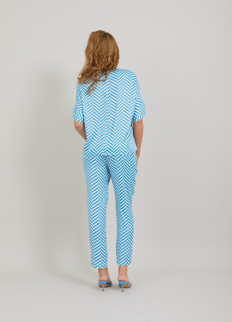 Coster Copenhagen  TOP MIT FISCHGRÄTMUSTER  Shirt/Blouse Heringbone print - 918