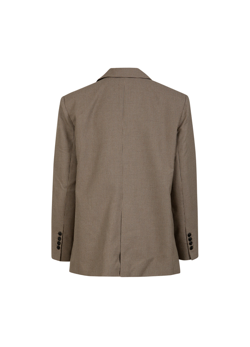 Coster Copenhagen ÜBERGROßES KARIERTES SAKKO Blazer Brown check - 371