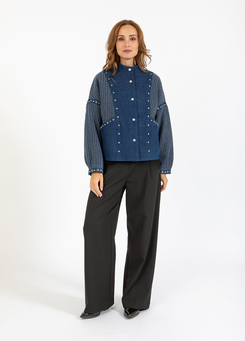 Coster Copenhagen VERZIERTE JEANSJACKE Outerwear