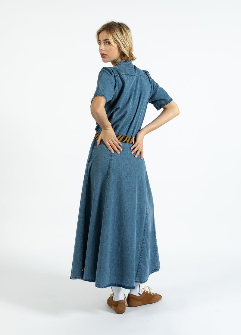 Coster Copenhagen WEICHER JEANSROCK Skirt Denim blue - 559