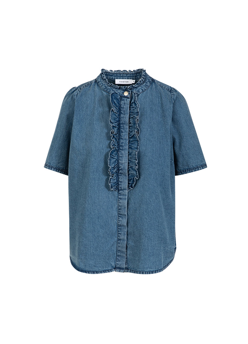 Coster Copenhagen WEICHE JEANSHEMD Shirt/Blouse Denim blue - 559