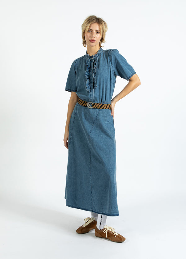 Coster Copenhagen WEICHE JEANSHEMD Shirt/Blouse Denim blue - 559
