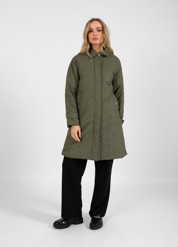 Coster Copenhagen WINTER REGENMANTEL Outerwear Dusty green - 465