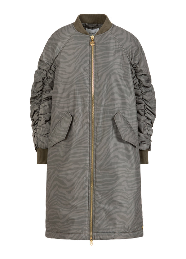 Coster Copenhagen ZEBRA BOMBERJACKE Outerwear Big zebra print - 915