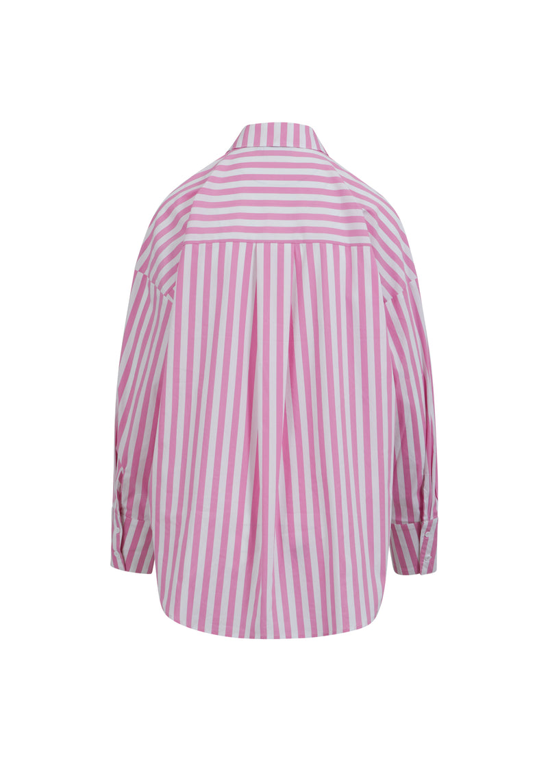 CC Heart CC HEART HARPER ÜBERGROSSES HEMD MIT STREIFEN Shirt/Blouse Pink stripes - 907
