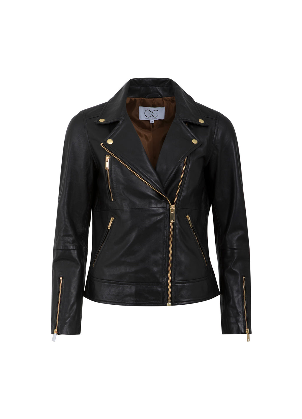 CC HEART LEATHER JACKET Black costercopenhagen