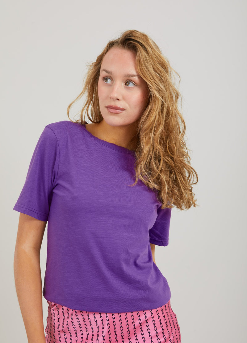 CC Heart  CC HEART REGULÄRES T-SHIRT T-Shirt Warm purple - 803