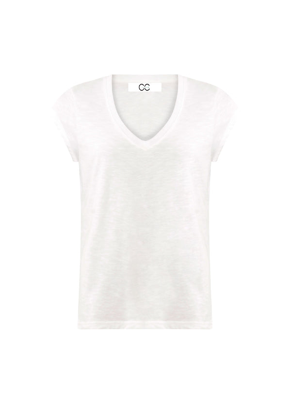 CC Heart  CC HEART V-AUSSCHNITT T-SHIRT T-Shirt White - 200