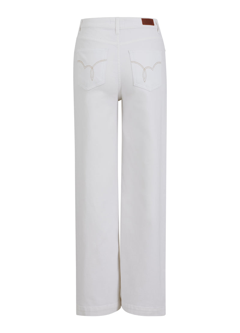 Coster Copenhagen  JEANS MIT HOHER TAILLE - PASSFORM PETRA  Pants White - 200