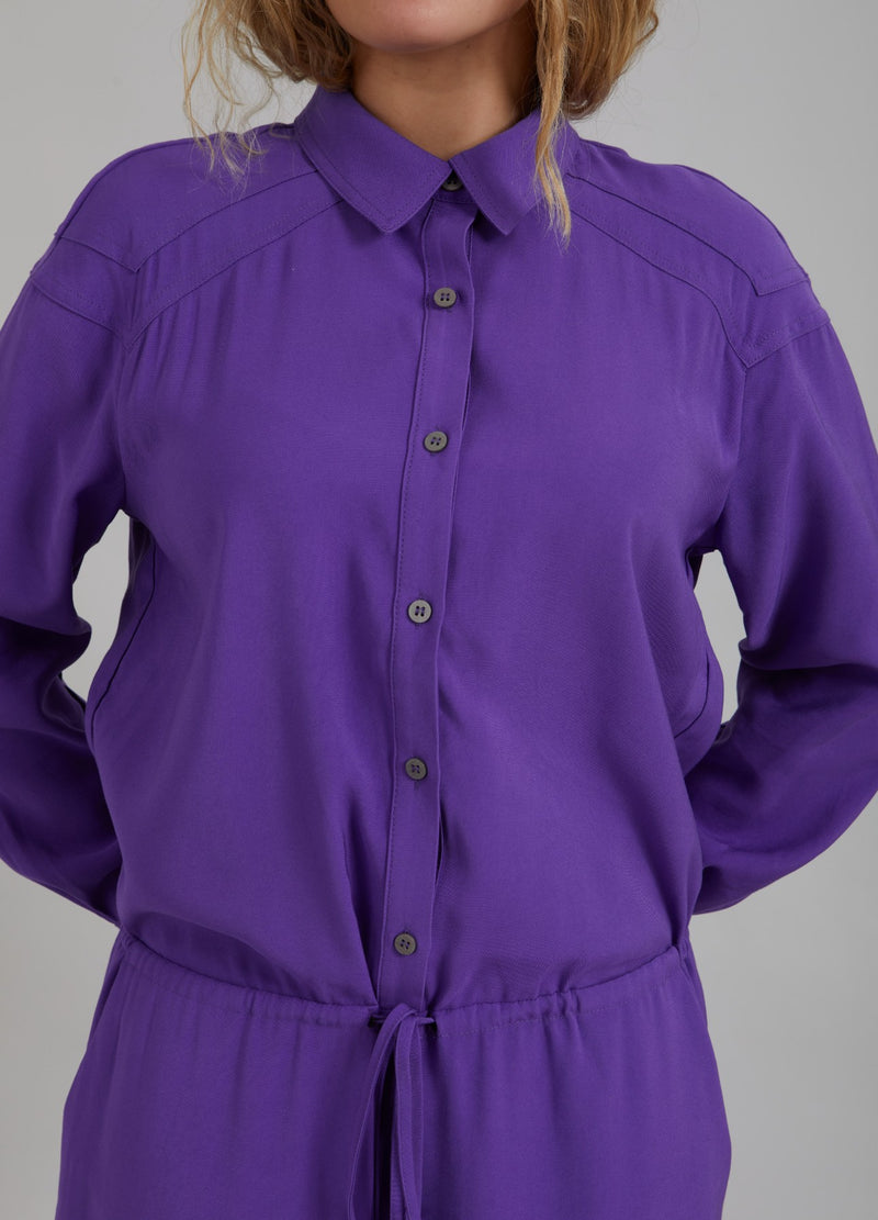 Coster Copenhagen SHIRT-KLEID Dress Warm purple - 846