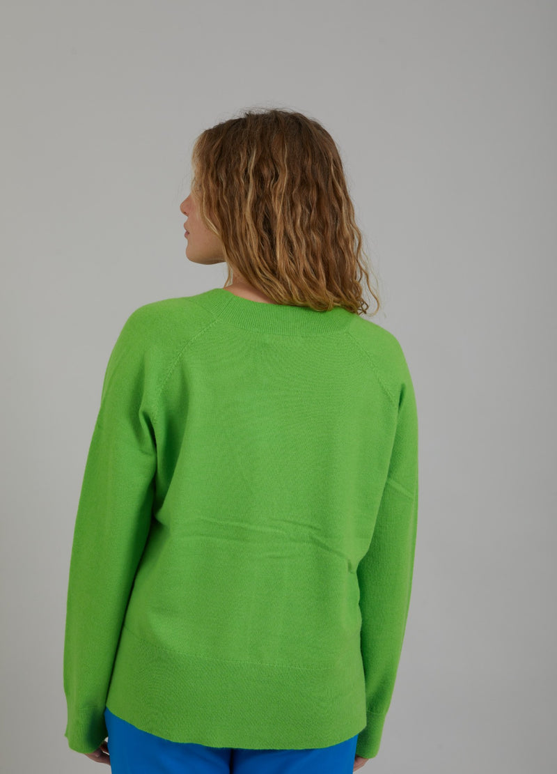 Coster Copenhagen STRICKKARDIGAN Knitwear Flashy green - 459