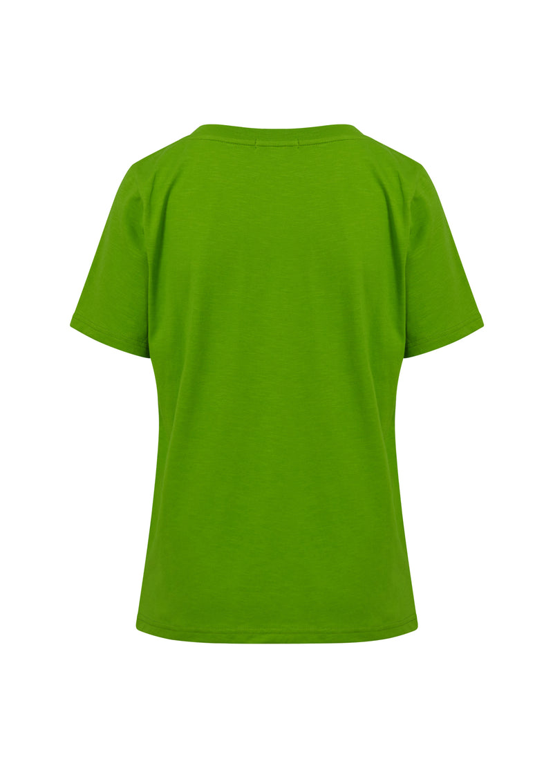 Coster Copenhagen T-SHIRT MIT PILZDRUCK T-Shirt Flashy green - 459
