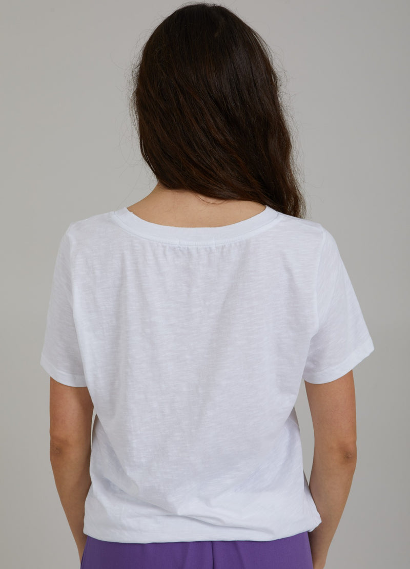 Coster Copenhagen T-SHIRT MIT PILZDRUCK T-Shirt White - 200