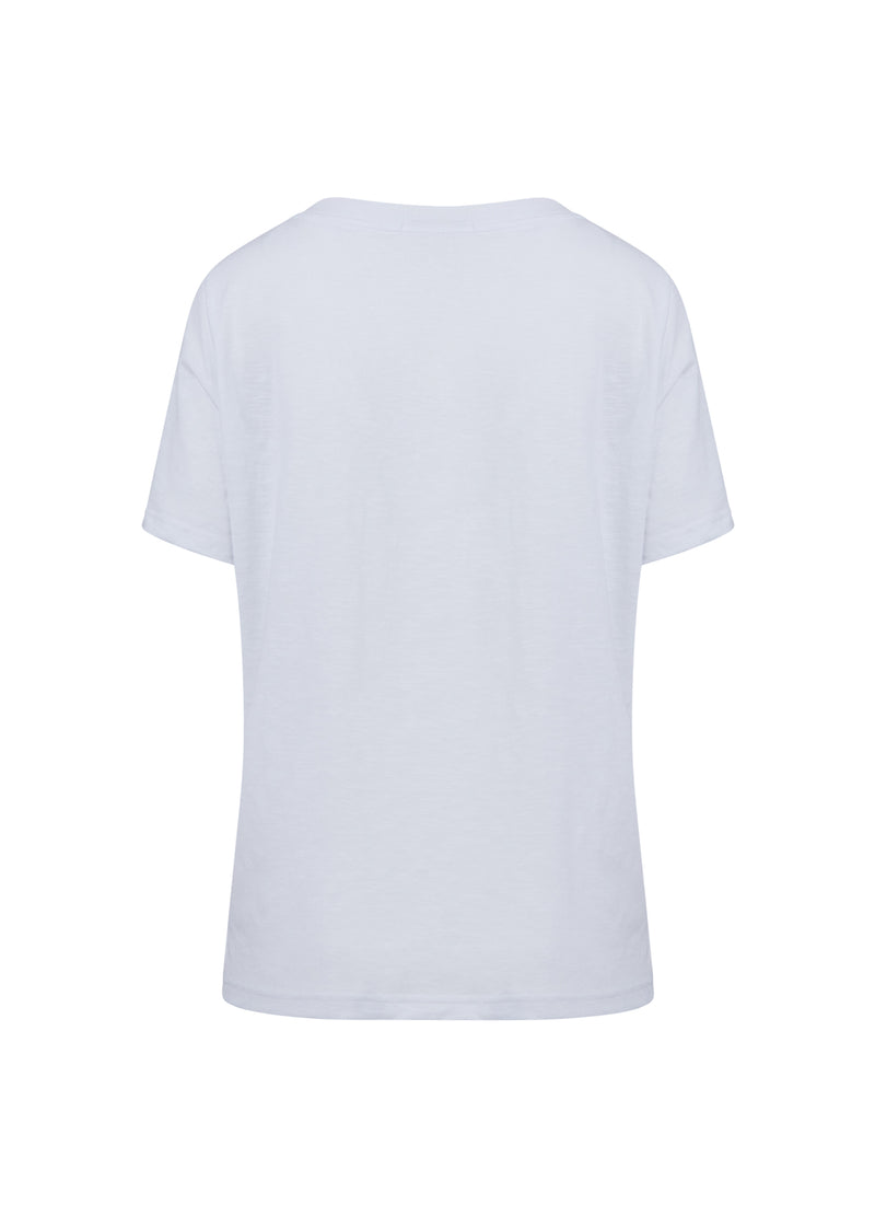 Coster Copenhagen T-SHIRT MIT PILZDRUCK T-Shirt White - 200